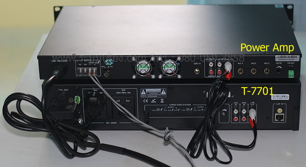 T-7701 Economic Rack Mount IP Network Audio Adapter